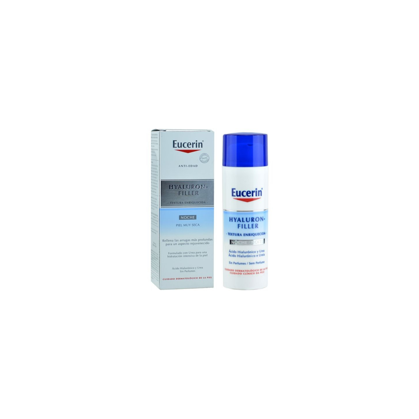 Eucerin Hyaluron Filler Crema de Noche Enriquecida 50 ml