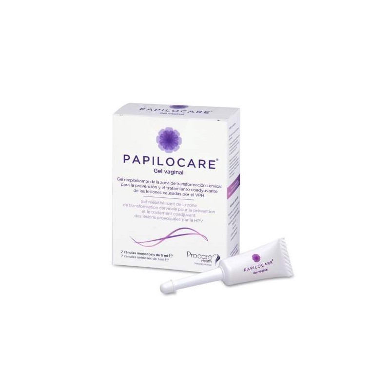 Papilocare gel vaginal 7 cánulas