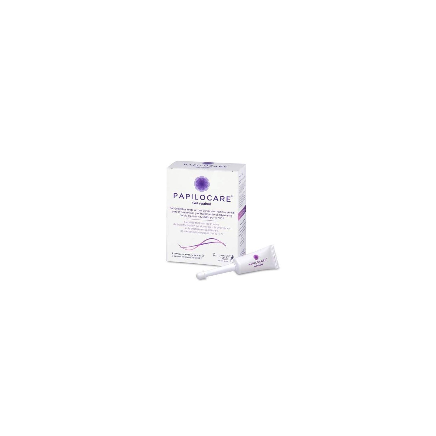 Papilocare gel vaginal 7 cánulas