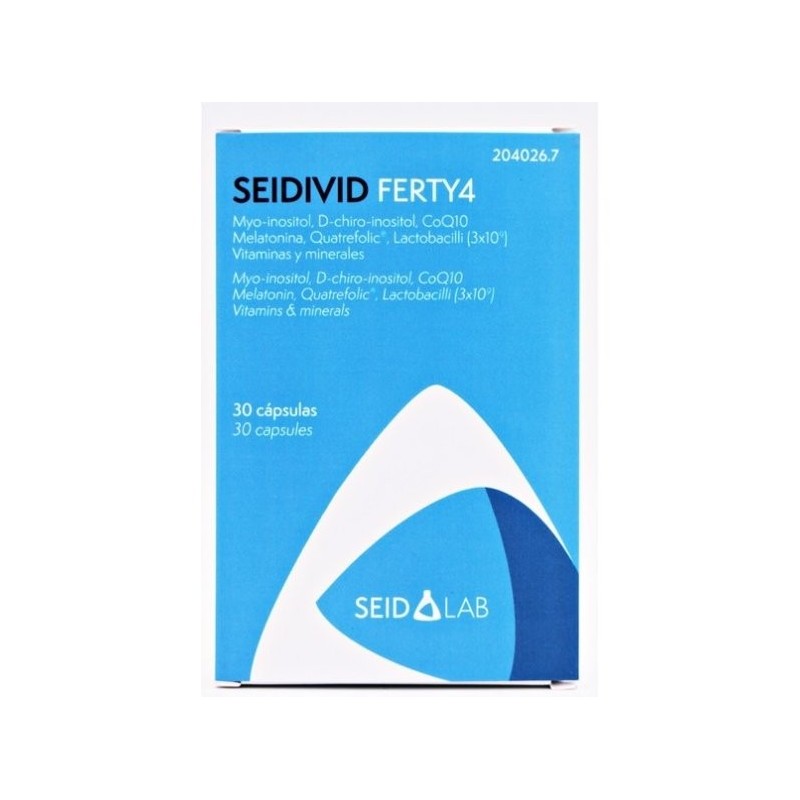 Seidivid Ferty4 30 cápsulas