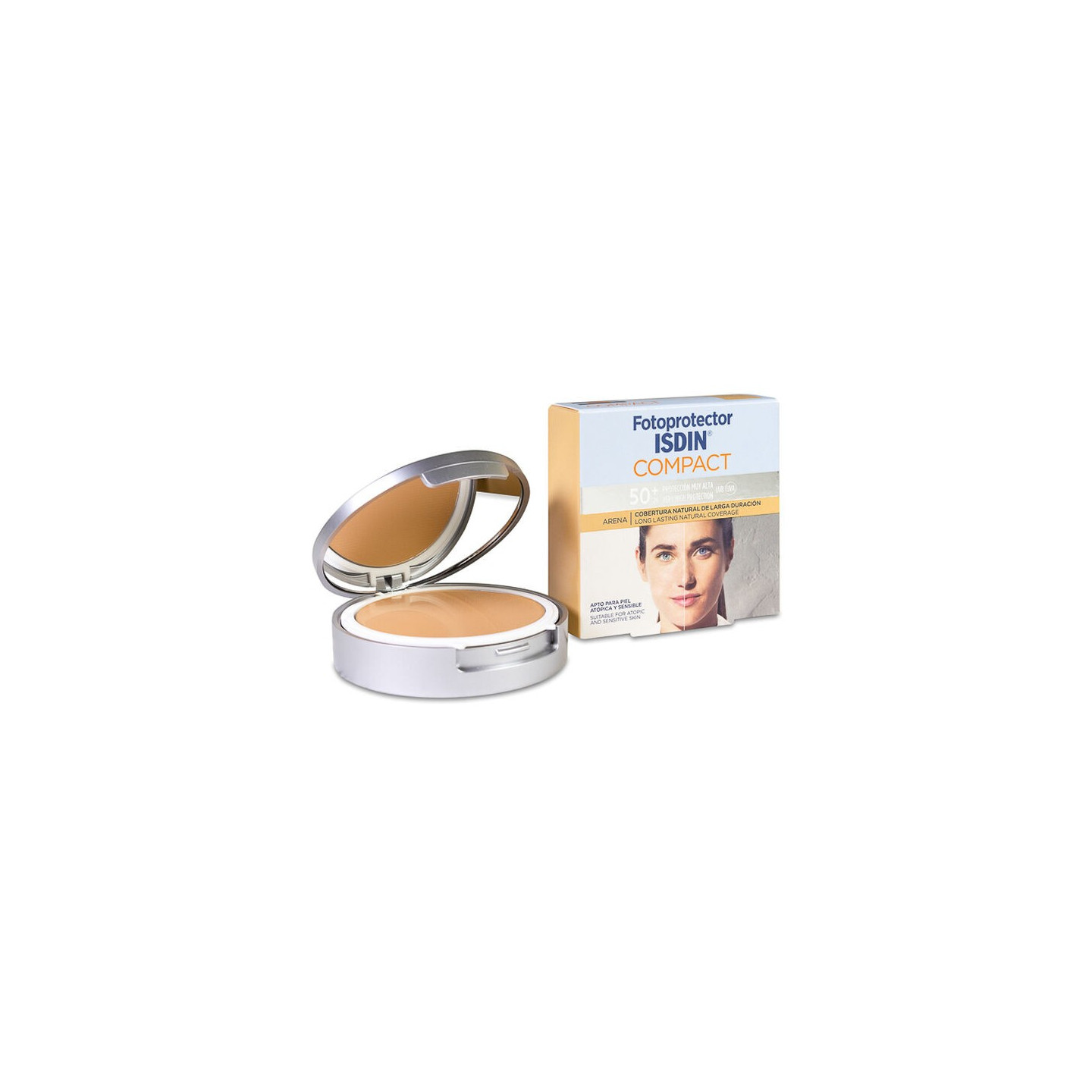 Fotoprotector Isdin arena 50 + compact 10 g