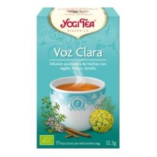 Yogi Tea voz clara 17 infusiones