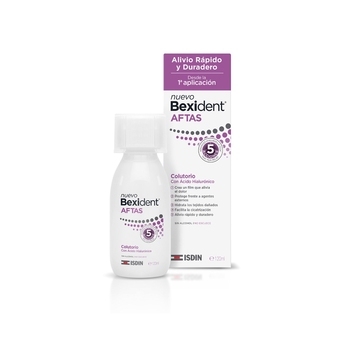 Bexident Aftas colutorio 120 ml
