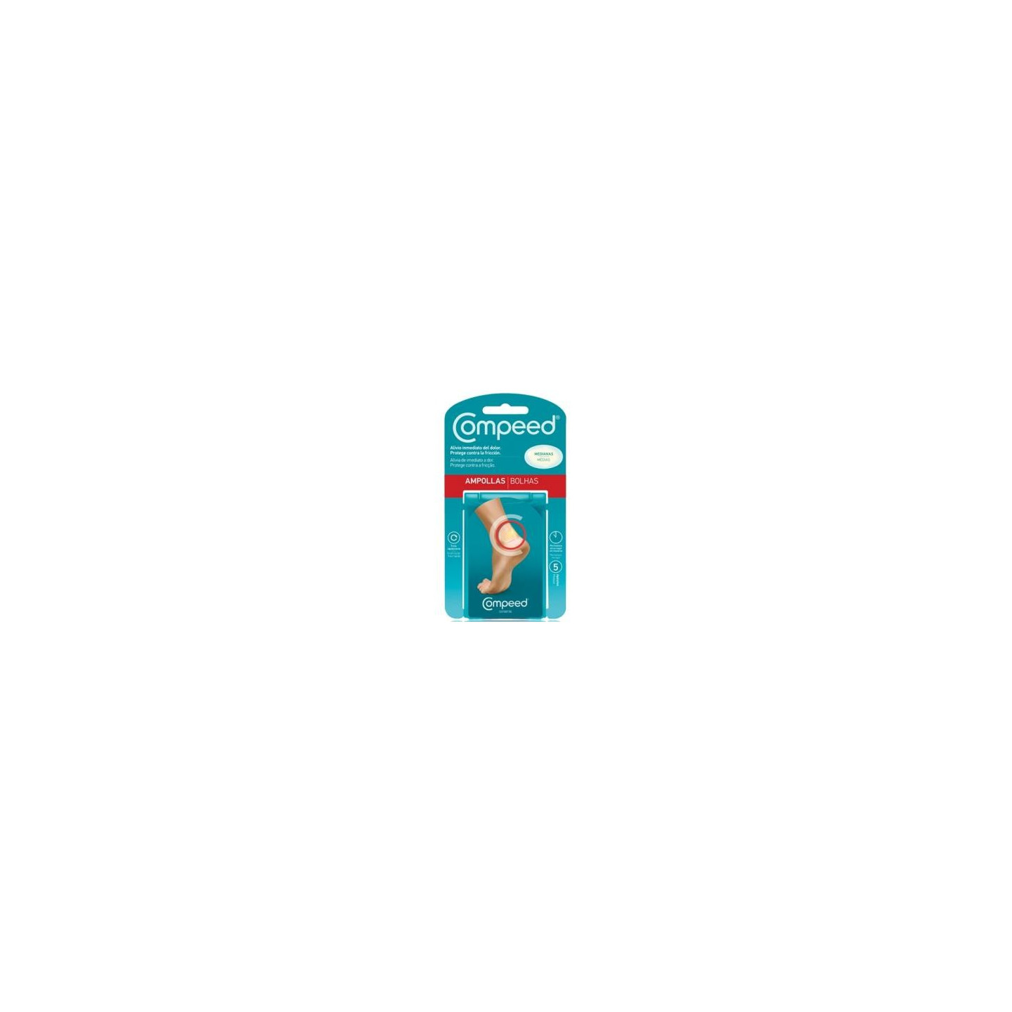 Compeed Ampollas Mediano 5 unidades