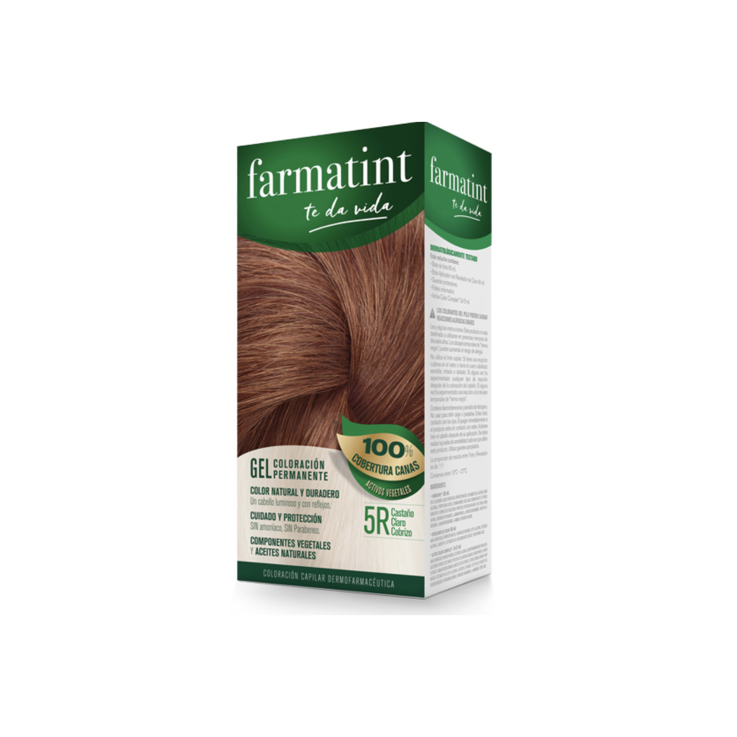 Farmatint 5R castaño claro cobre