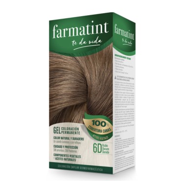 Farmatint 6D rubio oscuro dorado