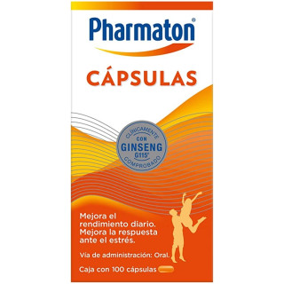 Pharmaton Complex 100 cápsulas - Vitaminas | STG Farma
