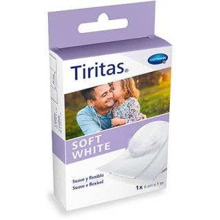Tiritas Soft White 1mx6cm - Tiritas y apósitos | STG Farma