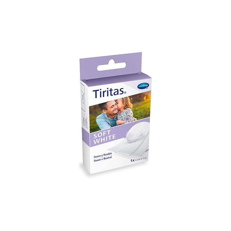 Tiritas Soft White 1mx6cm