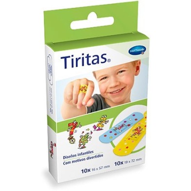 Tiritas infantiles kids 20 unidades