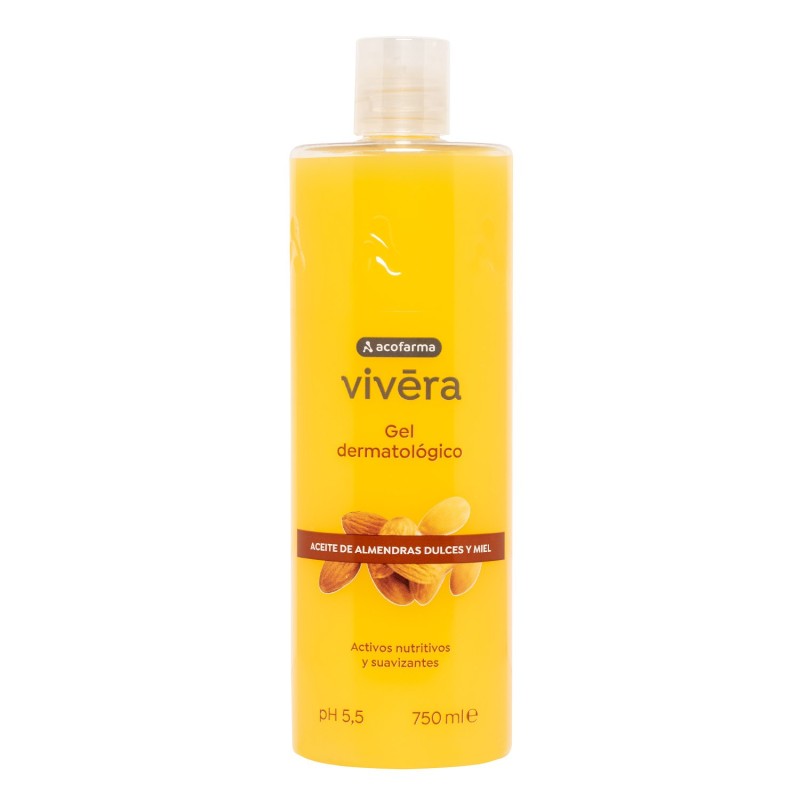 Gel de baño almendras dulces y miel Acofarma 750 ml