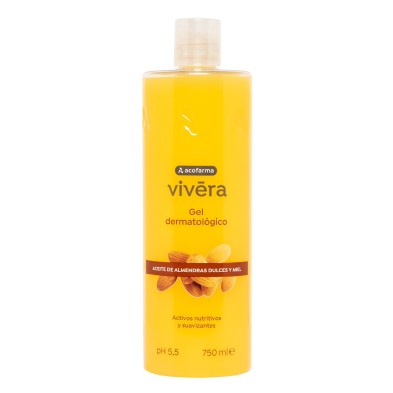 Gel de baño almendras dulces y miel Acofarma 750 ml