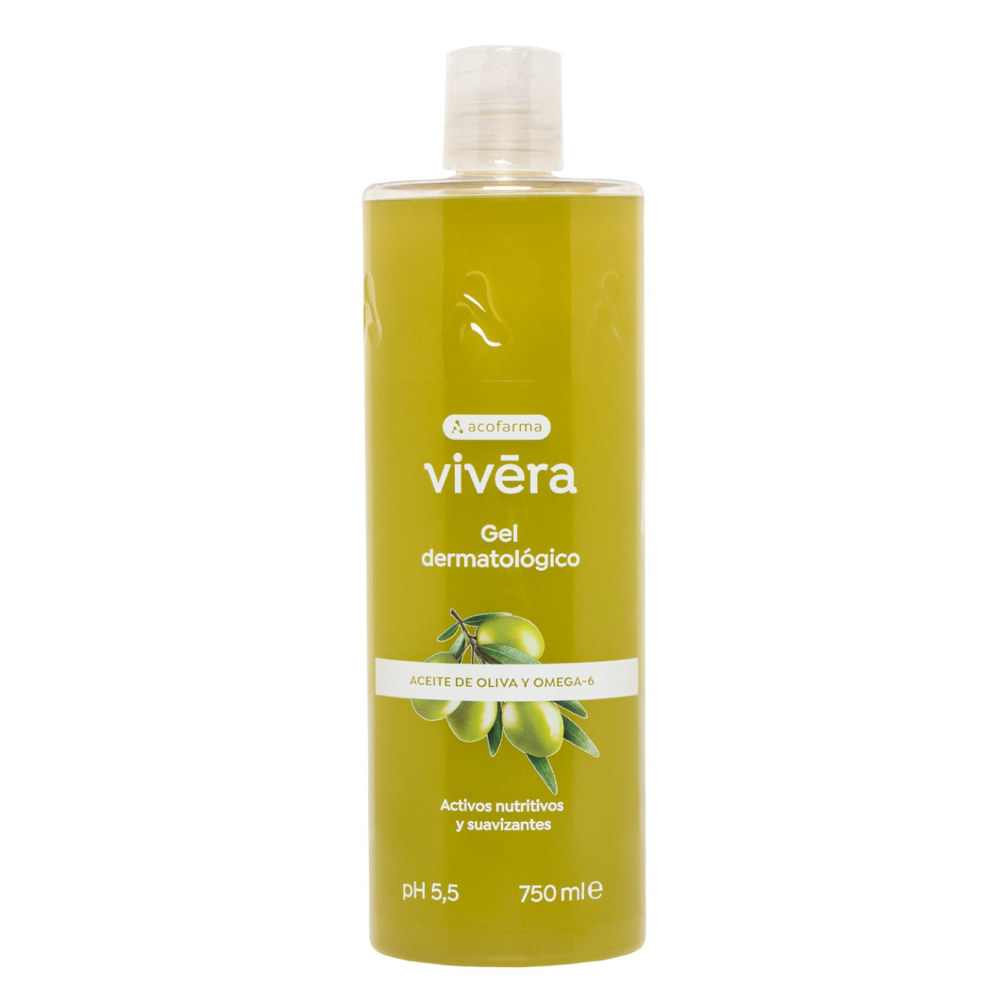 Acofar Gel de Baño Aceite de Oliva 750 ml - Higiene corporal | STG Farma