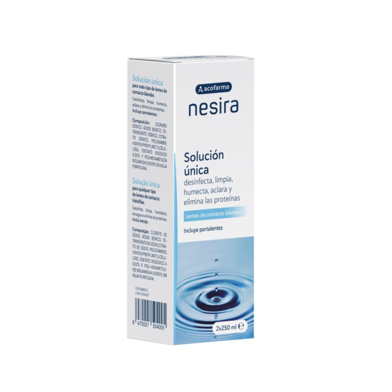 Acofar Solución Única Lentillas 2 x 250 ml