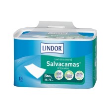 Salvacamas empapadores 65 X 75 Lindor 15 ud