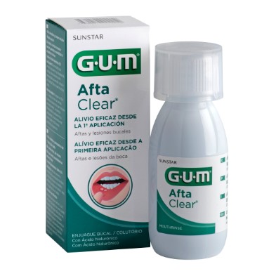 Gum AftaClear colutorio 120 ml