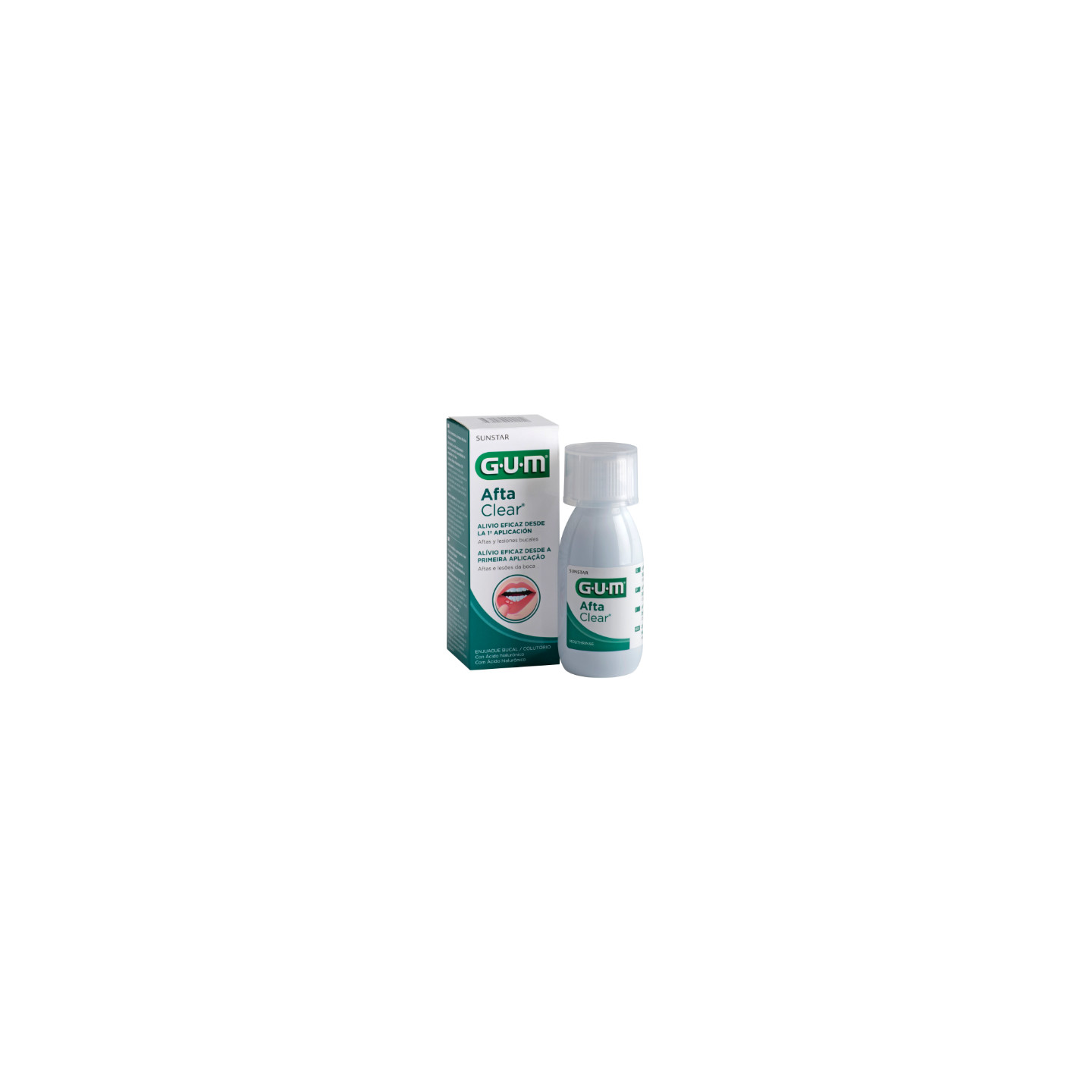 Gum AftaClear colutorio 120 ml