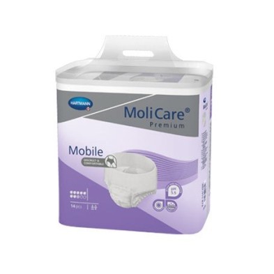 Molicare Premium Mobile 8D talla M 14 ud