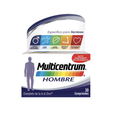 Multicentrum Hombre 30 comprimidos