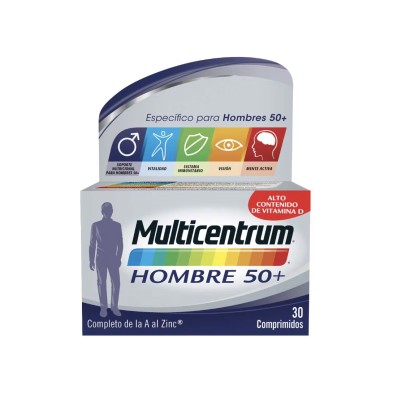 Multicentrum Hombre 50+ 30 comprimidos