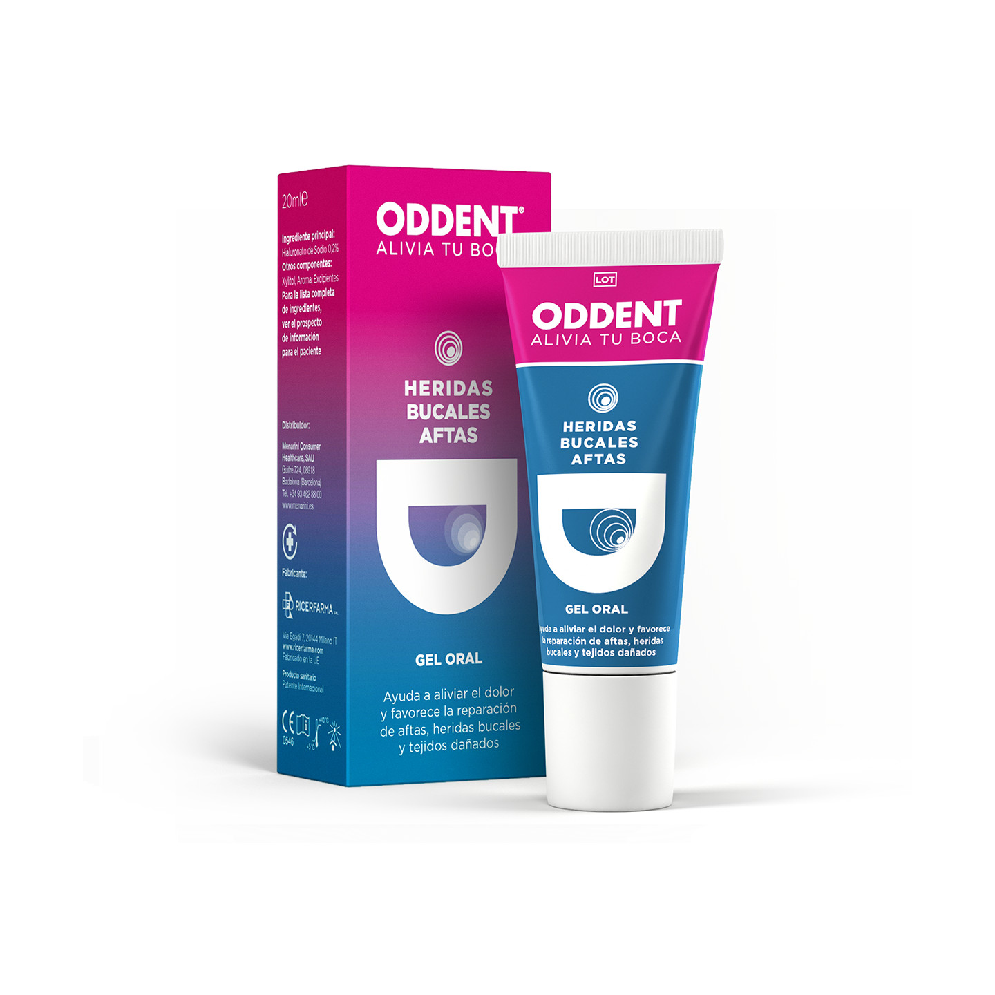 Oddent Gel oral 20 ml