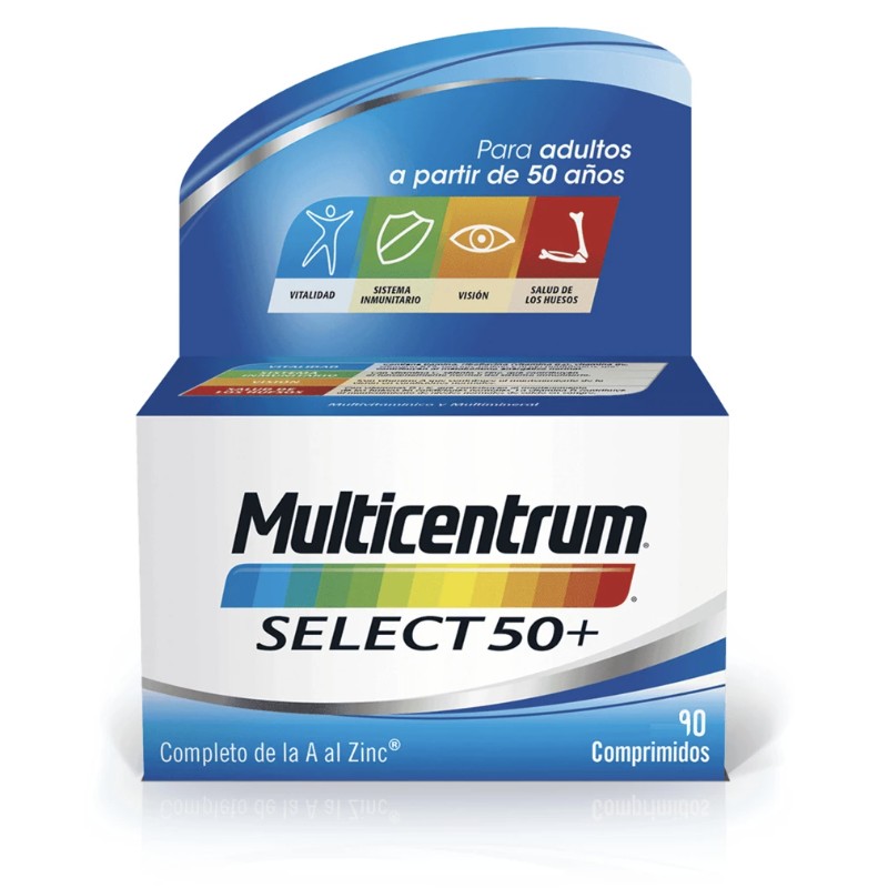 Multicentrum Select 50+ 90 comprimidos