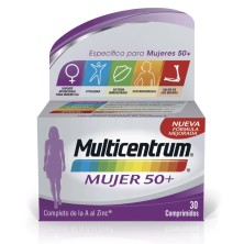 Multicentrum Mujer 50+ 30 comprimidos