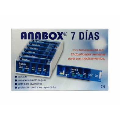 Pastillero Anabox 7 días