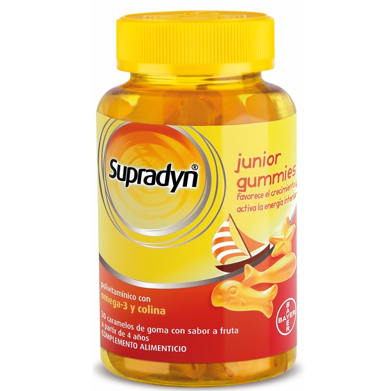 Supradyn gummies infantil 30 caramelos