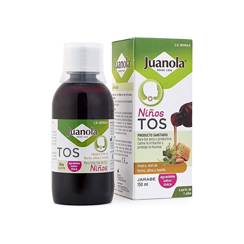 Juanola Tos jarabe niños 150 ml