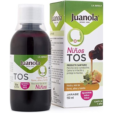 Juanola Tos jarabe niños 150 ml