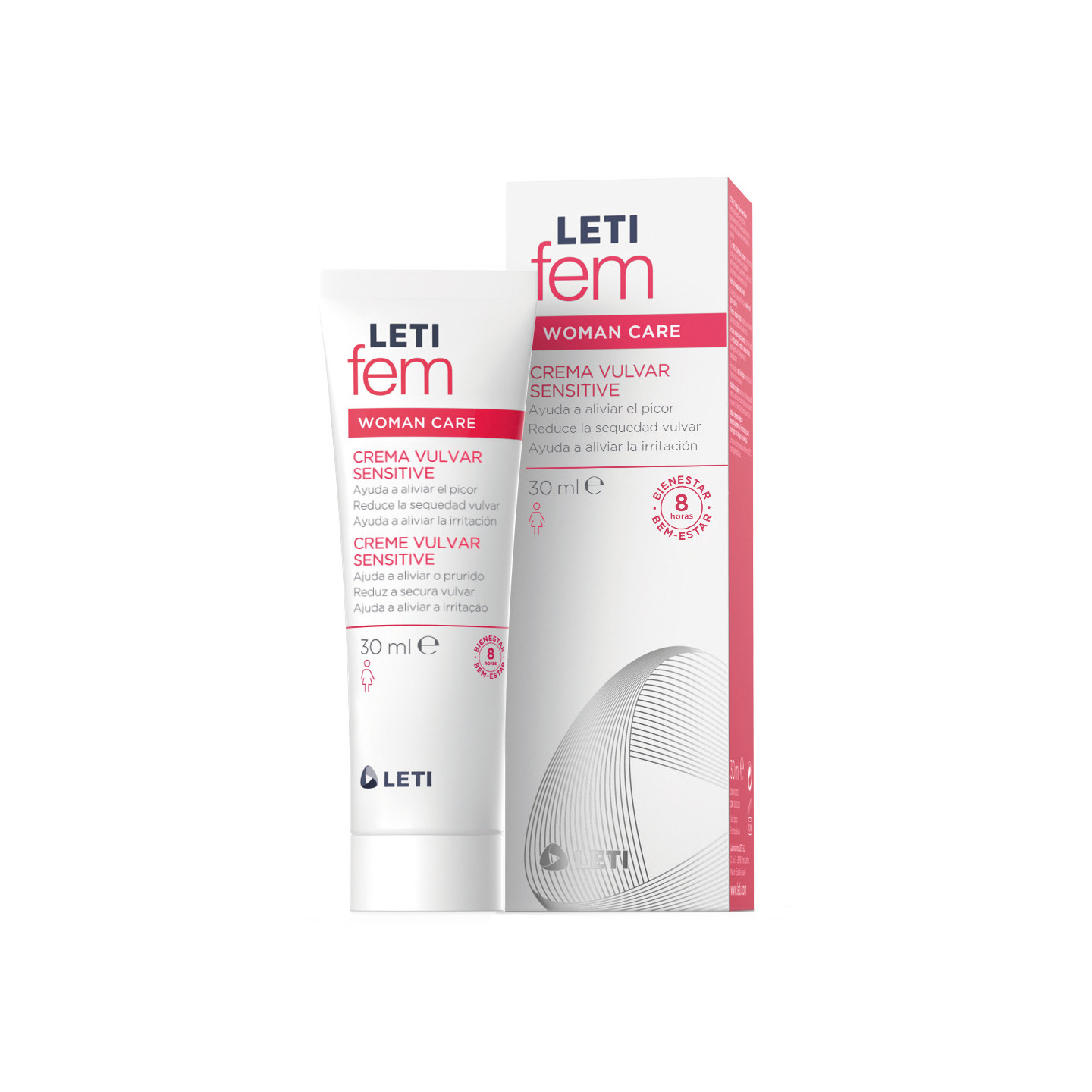 LETIfem Crema vulvar Sensitive 30 ml