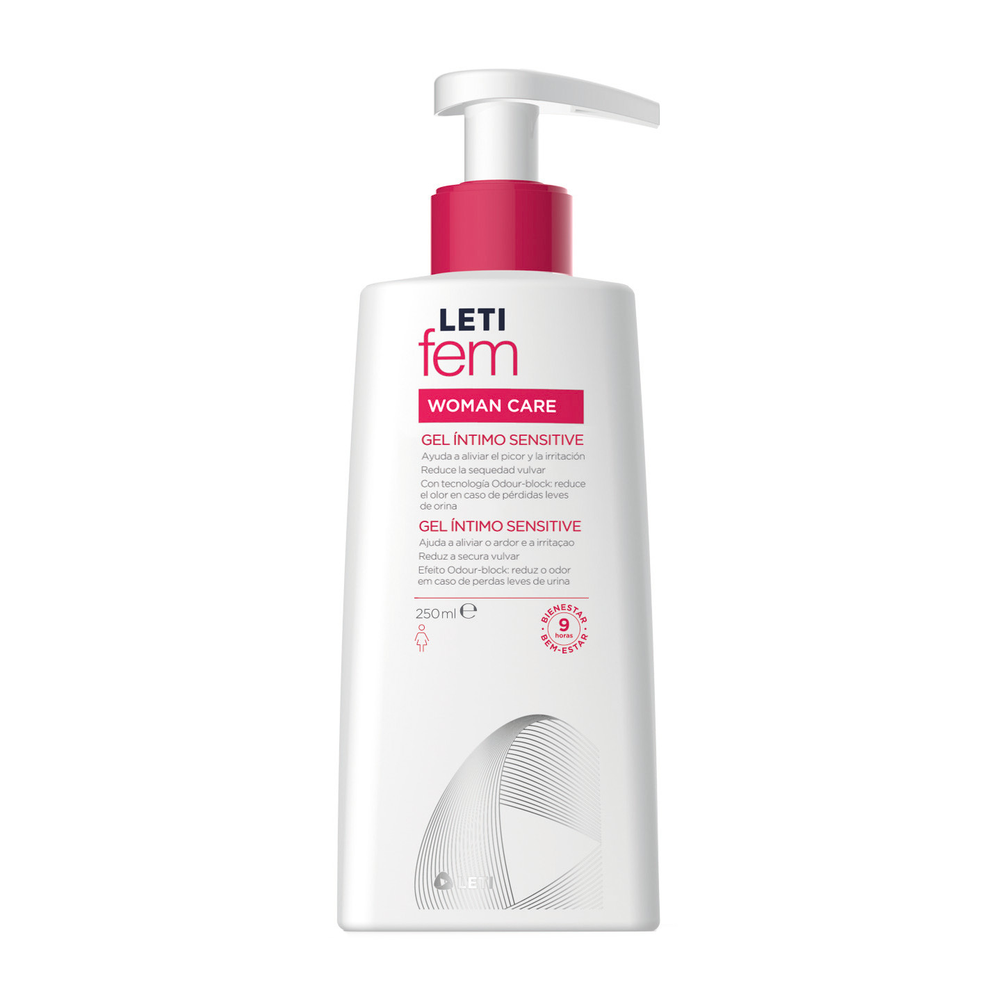 LETIfem Gel íntimo Sensitive 250 ml