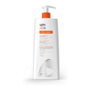 Leti AT4 Atopic Skin Gel de Baño 750 ml - Gel de ducha | STG Farma