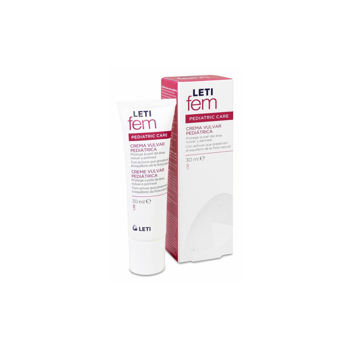 LETIfem Crema vulvar Pediatric 30 ml