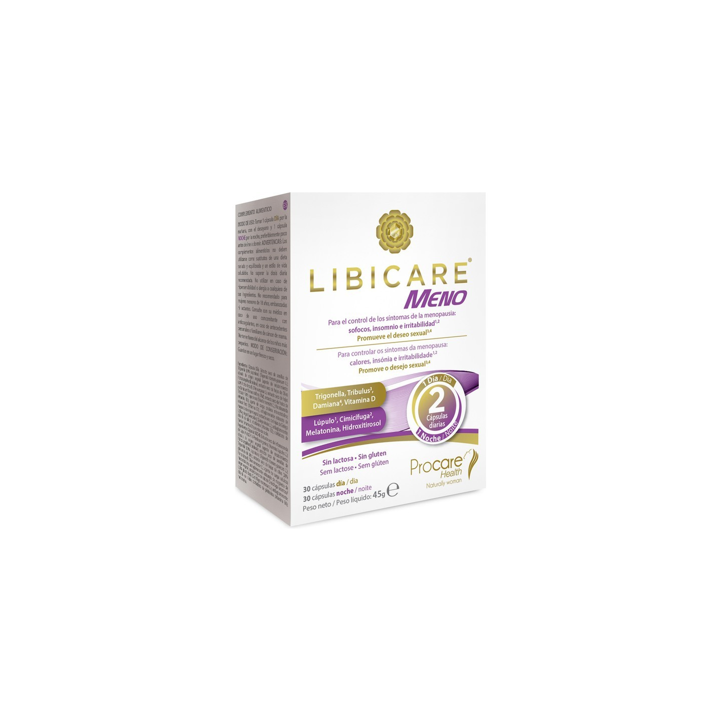 Libicare Meno 60 cápsulas (día y noche)