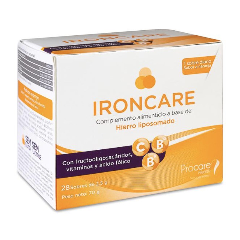 Ironcare 28 sobres 2,5g