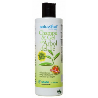 Saluvital Champú de Árbol de Té 300 ml - Champú | STG Farma