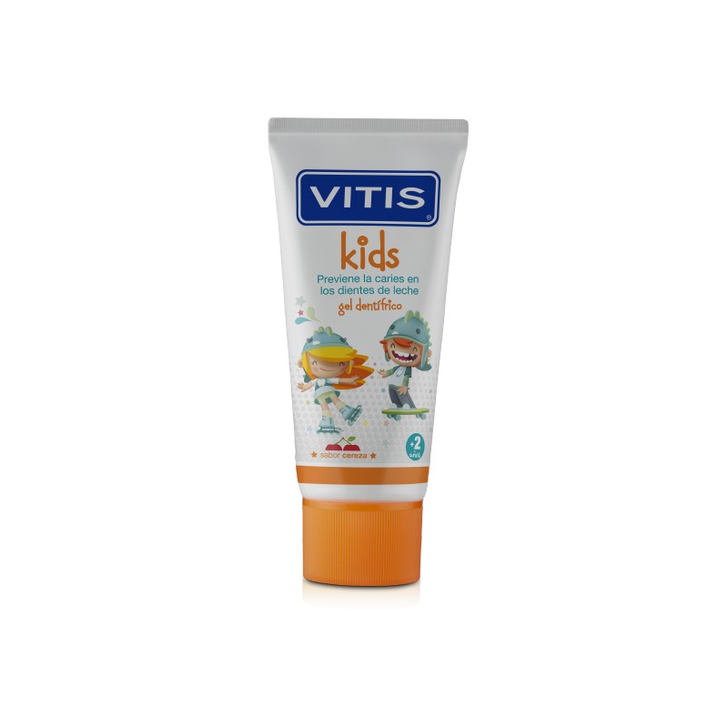 Gel Dentífrico Vitis Kids +2 años 50 ml