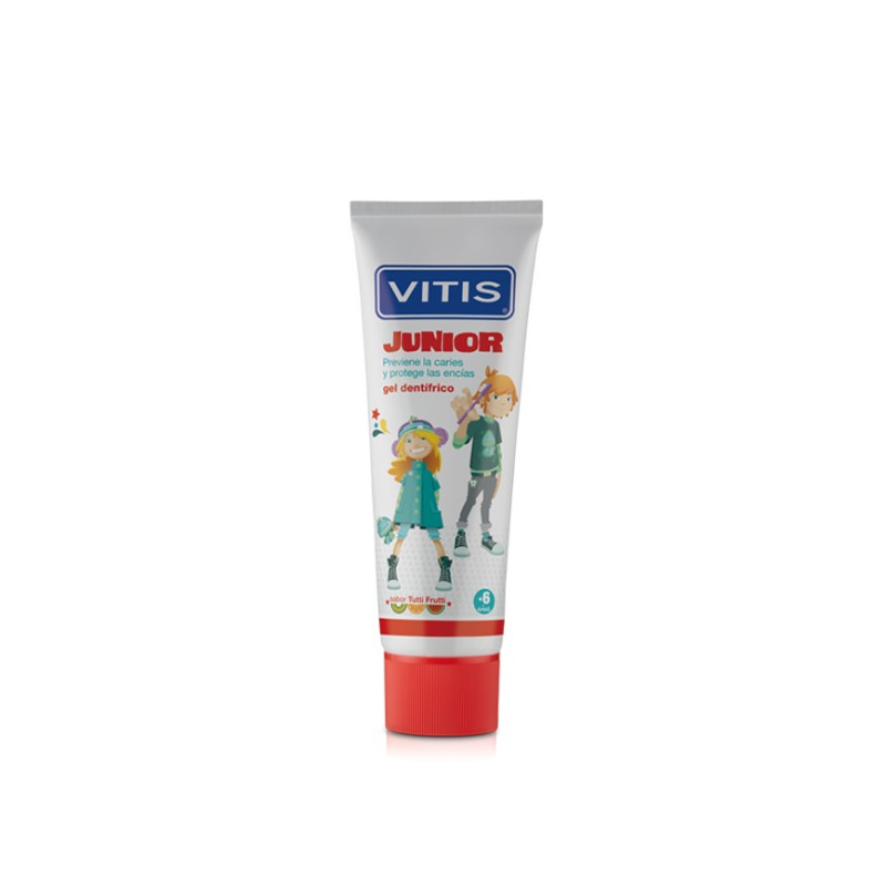 Gel Dentífrico Vitis Junior +6 años 75 ml