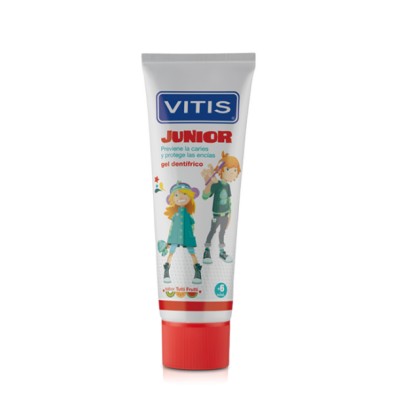 Gel Dentífrico Vitis Junior +6 años 75 ml