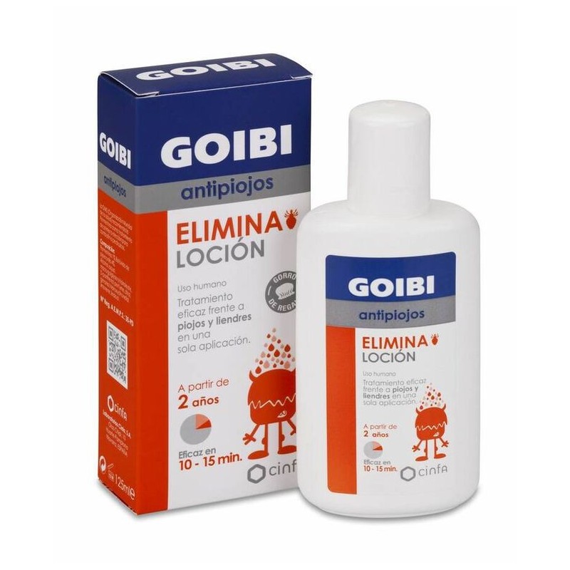 Loción antipiojos 125 ml GOIBI