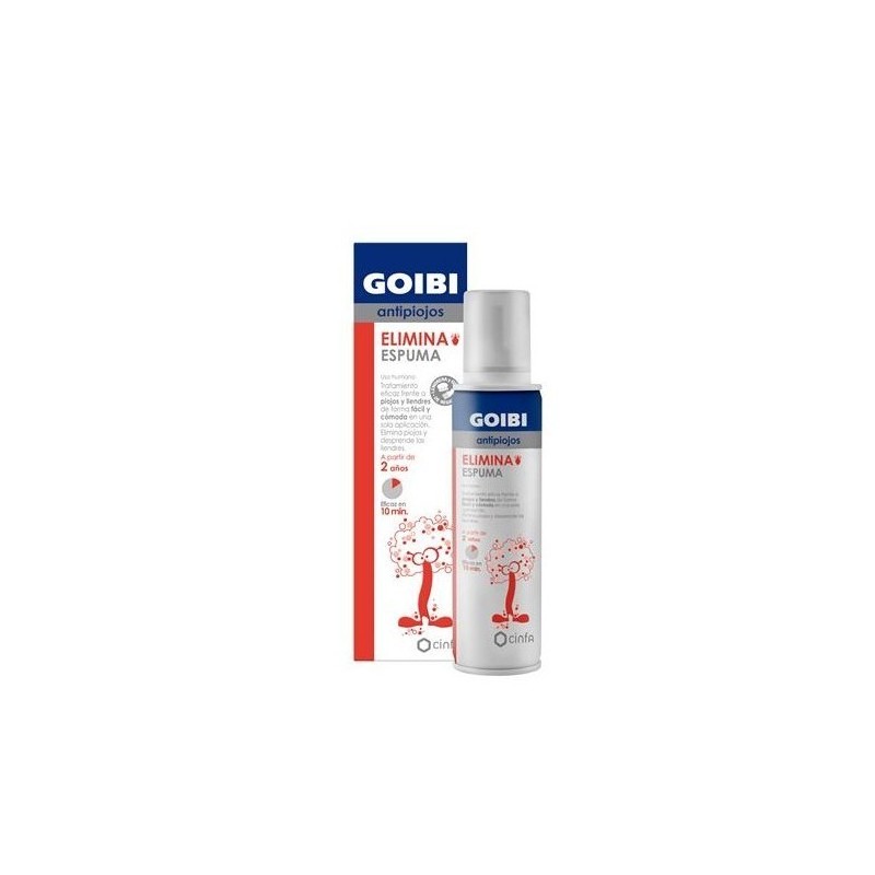 Espuma antipiojos GOIBI 150 ml