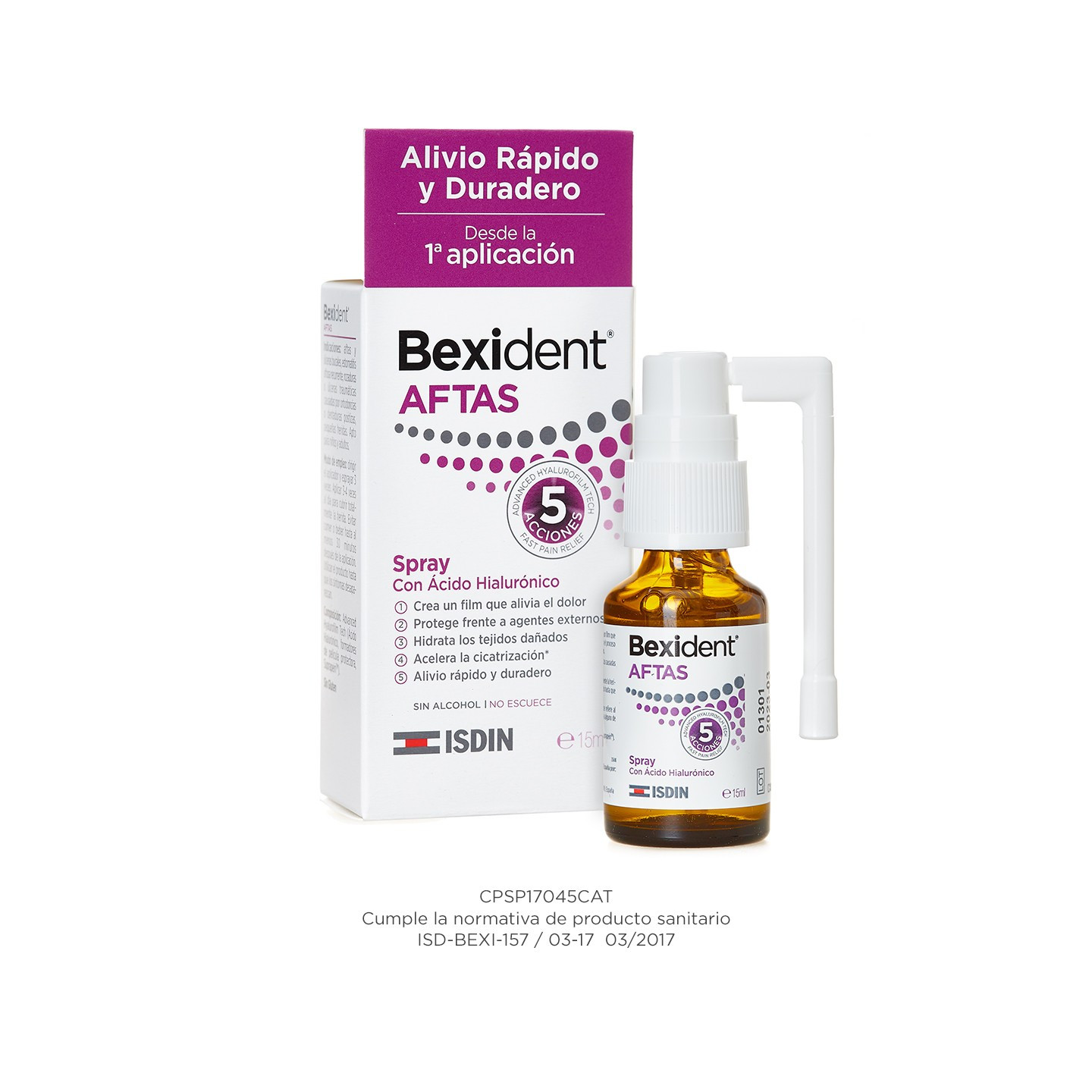 Bexident Aftas en spray 15 ml