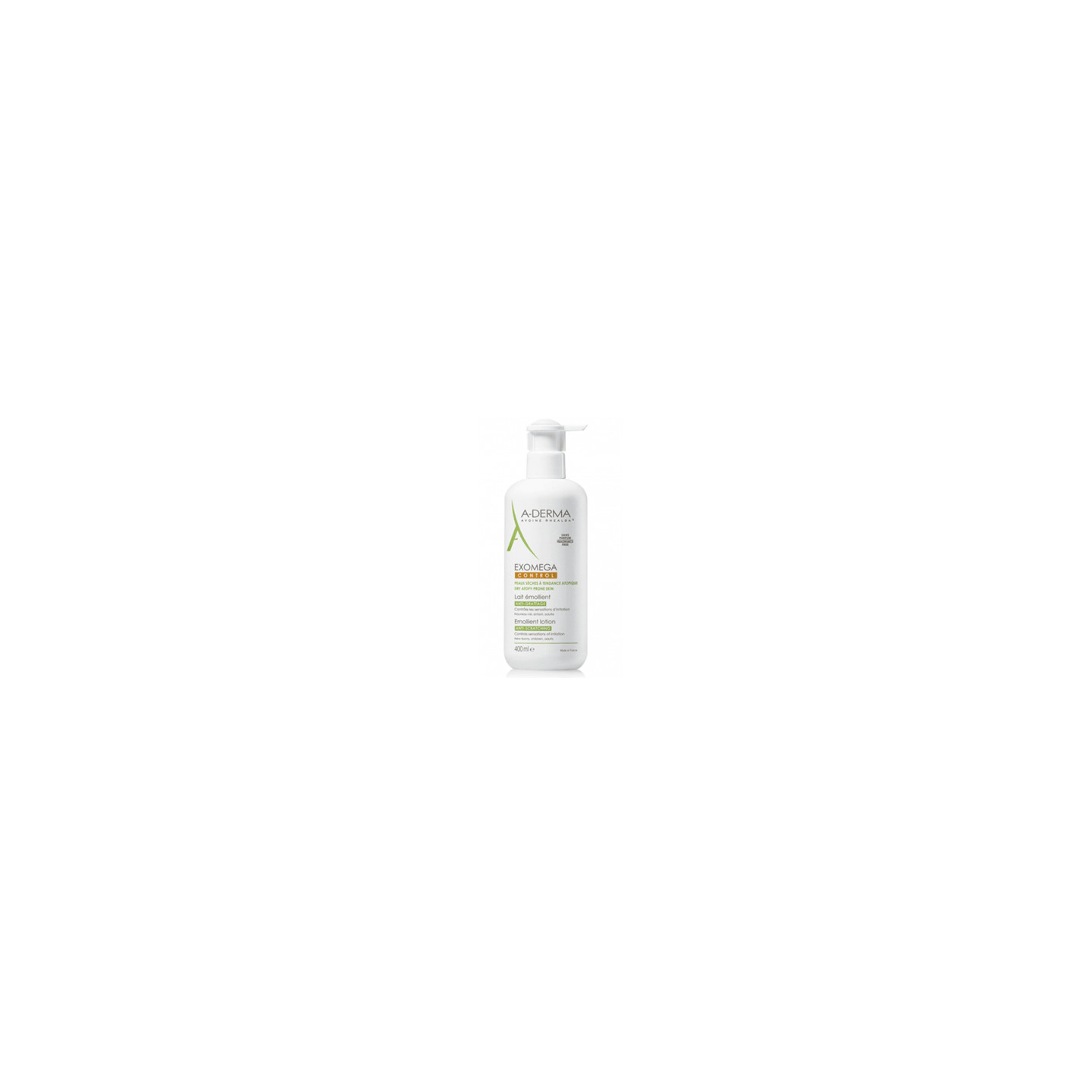 Exomega control leche emoliente corporal 400 ml