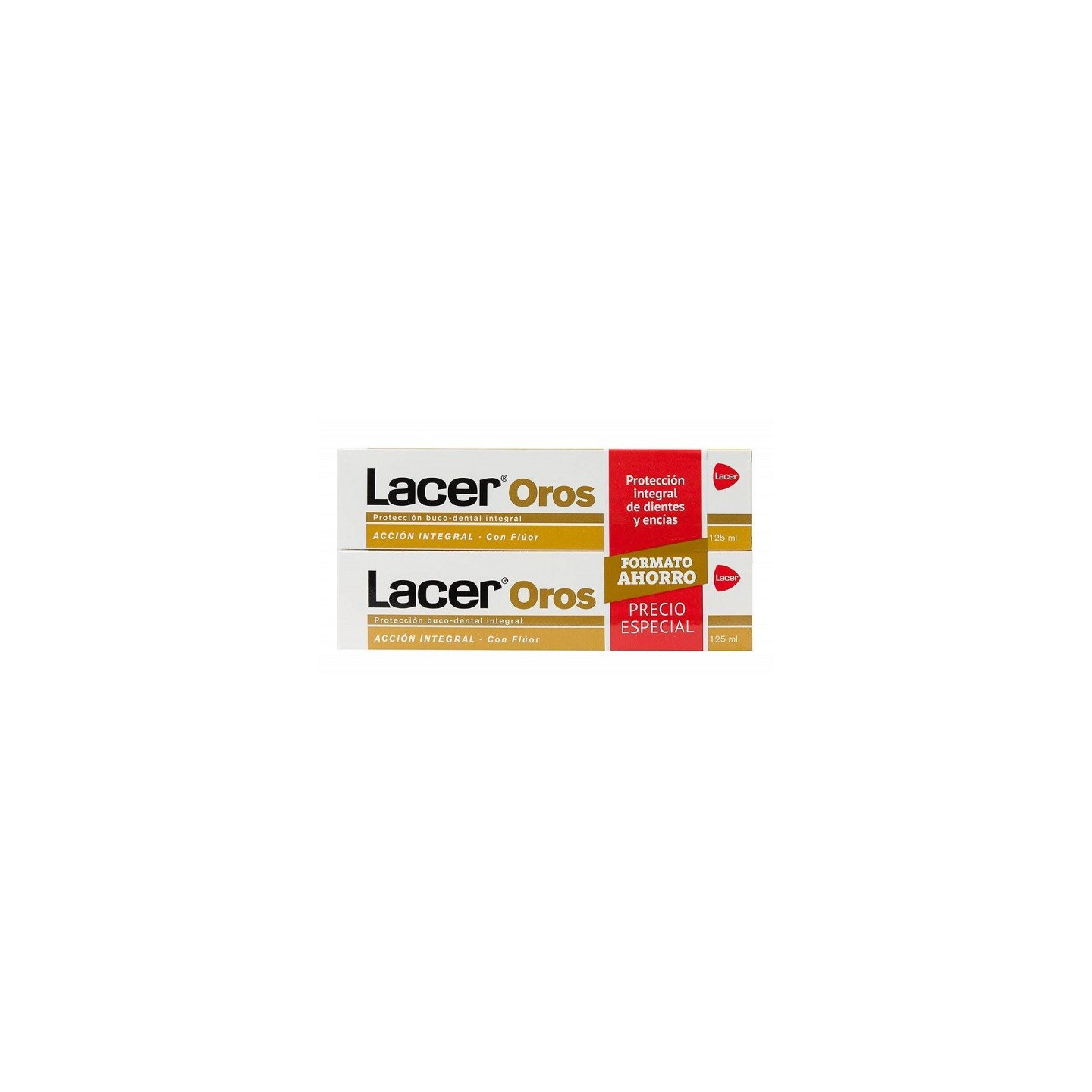 Lacer Oros pasta dentrífica Duplo 2x125 ml