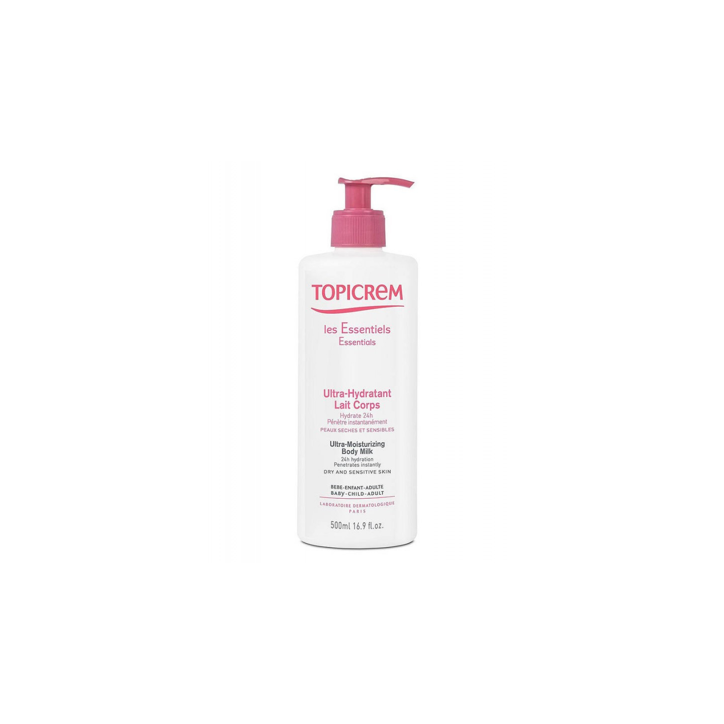 Topicrem leche ultra hidratante corporal 500 ml