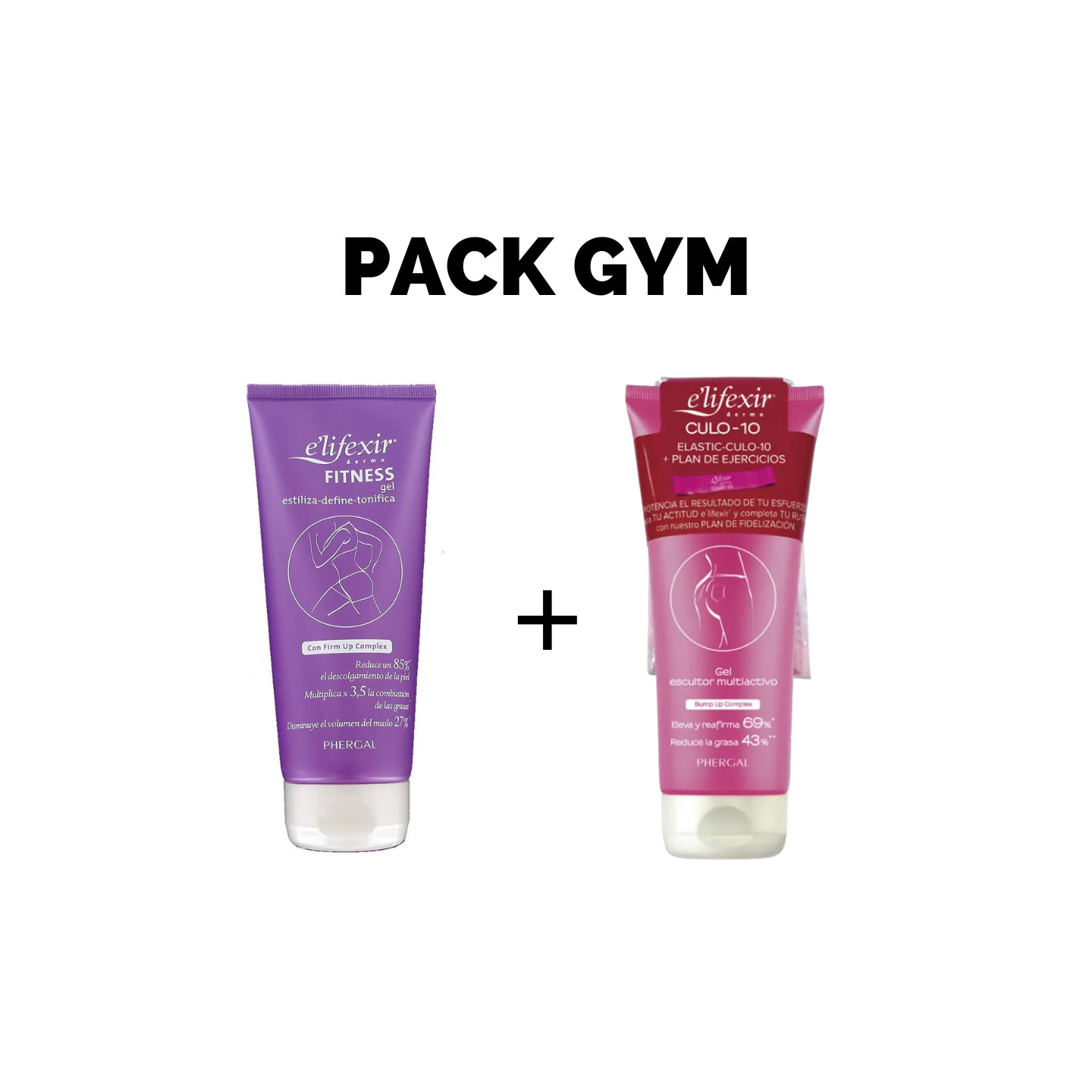 Pack rutina GYM Elifexir Fitness + Elifexir Culo10