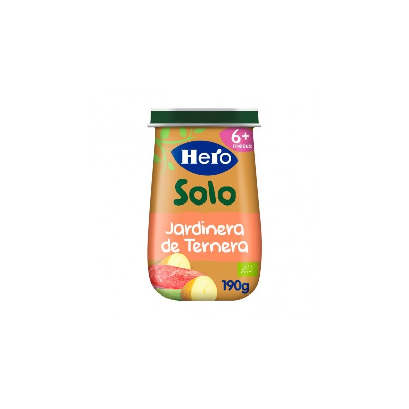 HERO BABY SOLO JARDINERA TERNERA 190 GR