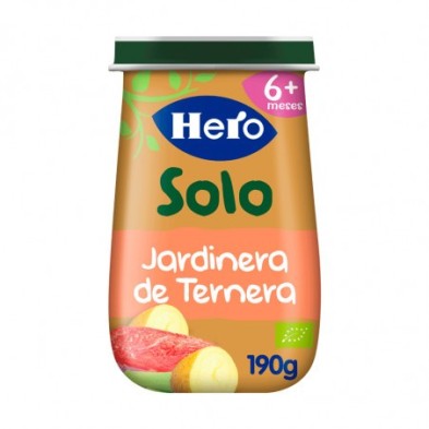 HERO BABY SOLO JARDINERA TERNERA 190 GR